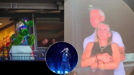 “Kiss cam” de los Phillies se burla