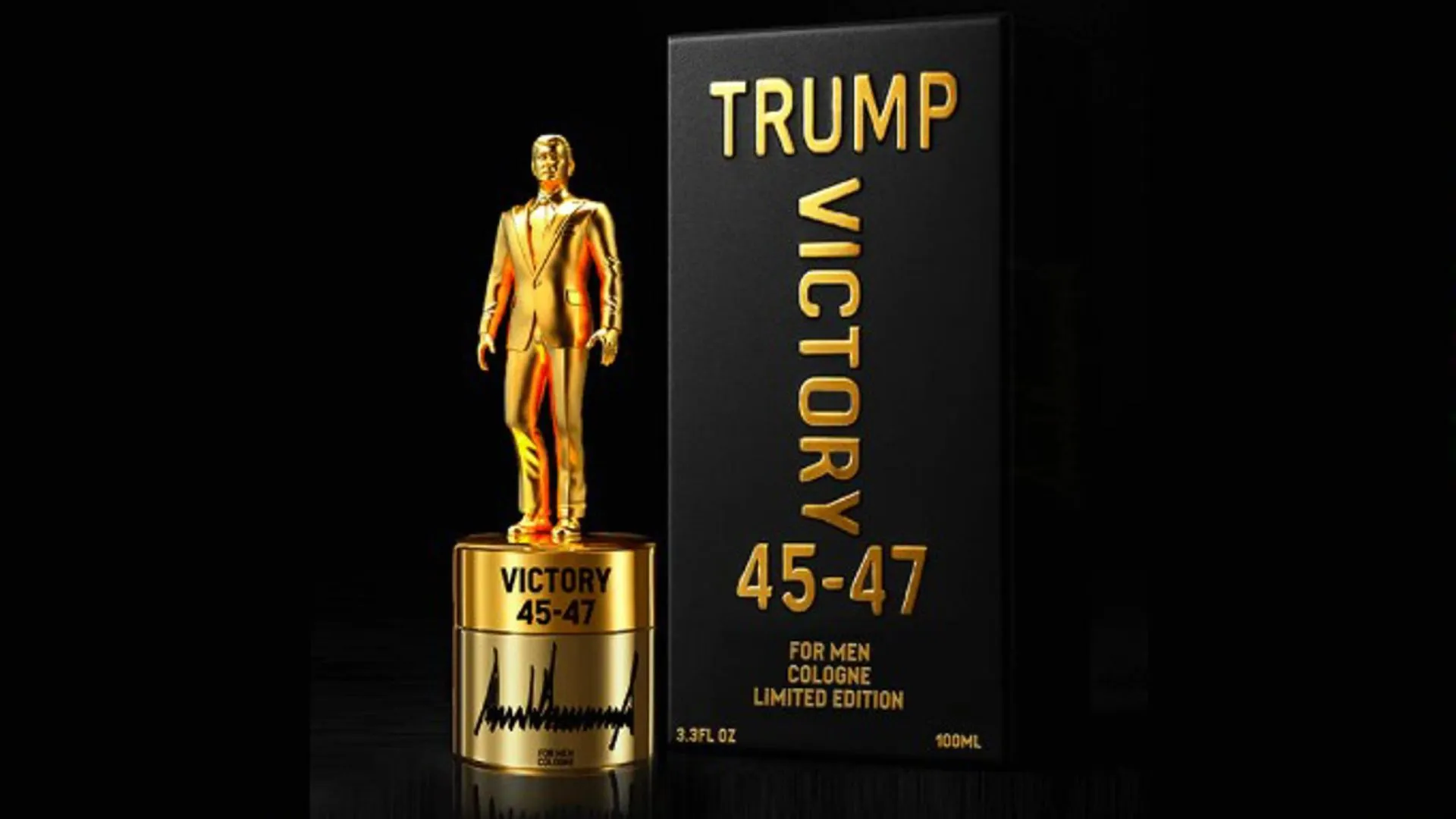 Trump lanza perfumes inspirados en su “victoria