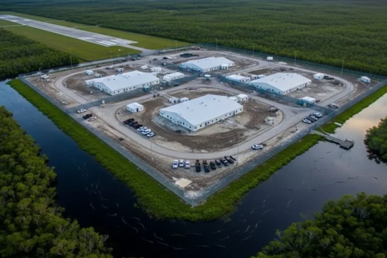 Por esto la Iglesia de Florida denuncia abusos en 'Alligator Alcatraz'