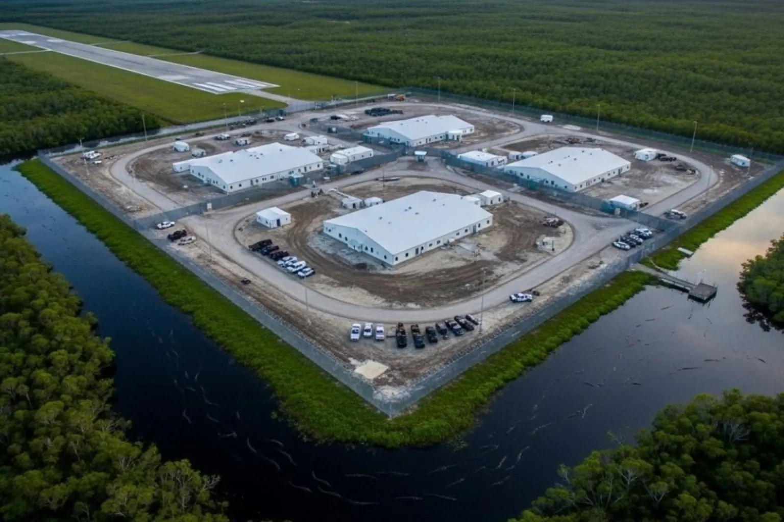 Por esto la Iglesia de Florida denuncia abusos en 'Alligator Alcatraz'