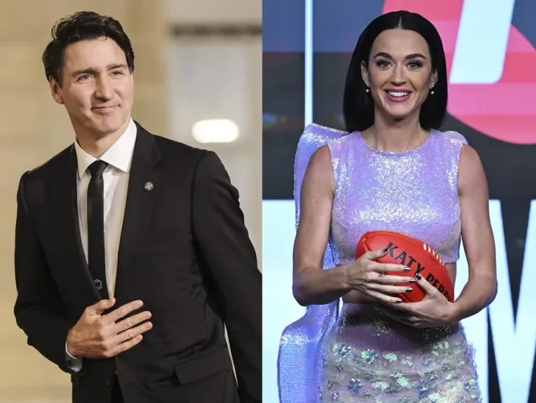 ¿Katy Perry y Justin Trudeau en una cita? Se los ve almorzando juntos