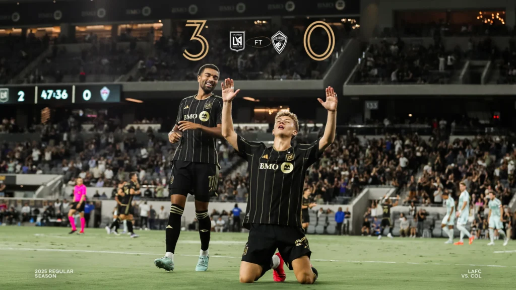 MLS: LAFC arrasa 3-0 contra Colorado