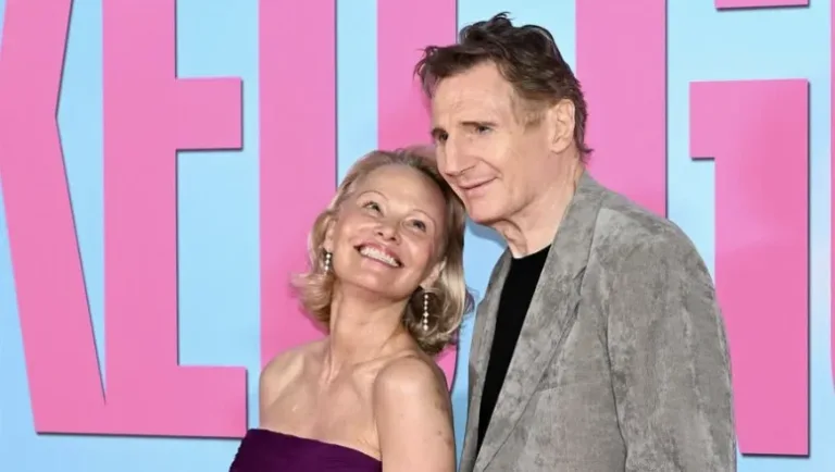 Pamela Anderson y Liam Neeson encienden rumores de romance