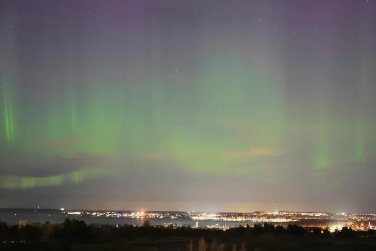 Aurora boreal en Labor Day
