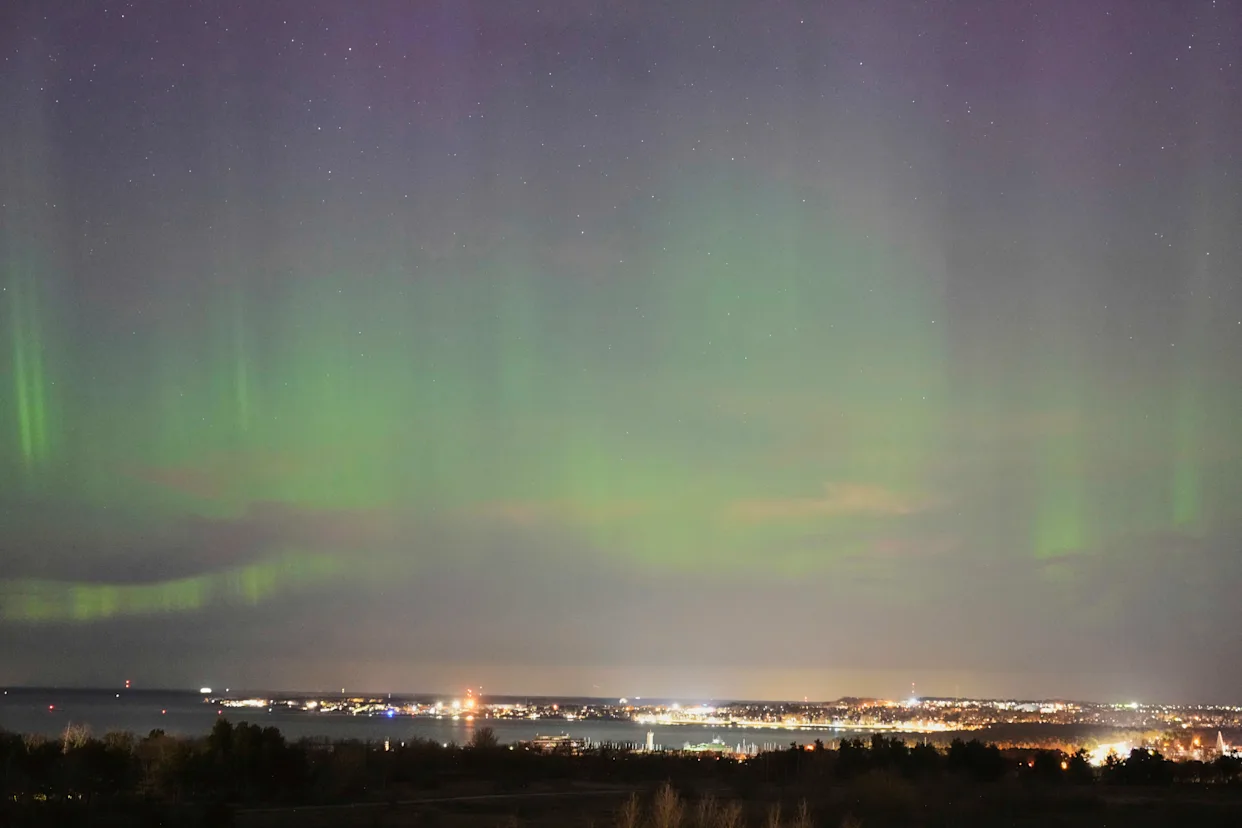 Aurora boreal en Labor Day