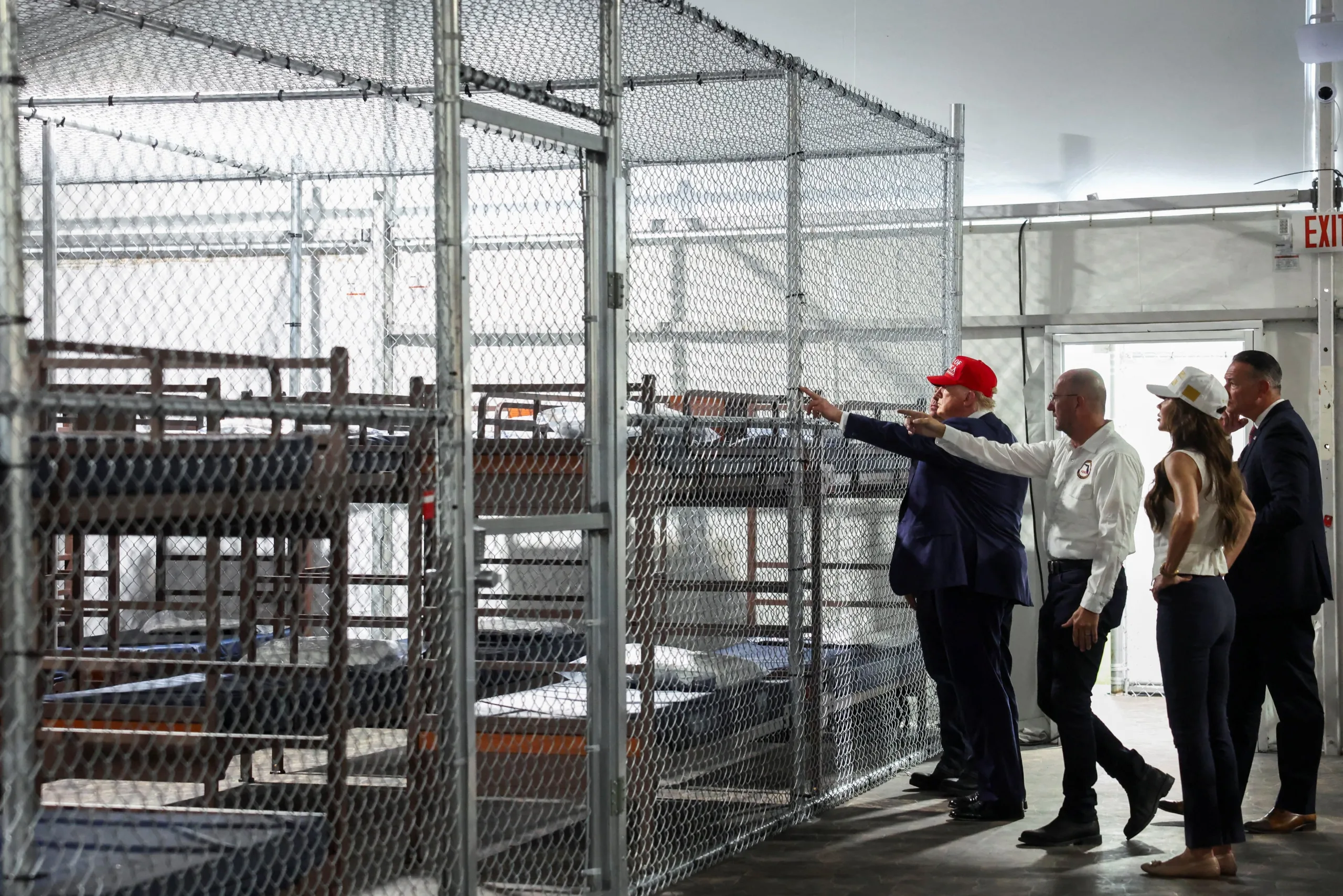 Huelga en Alligator Alcatraz