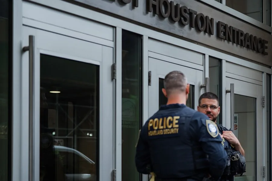 ICE en centro de Nueva York