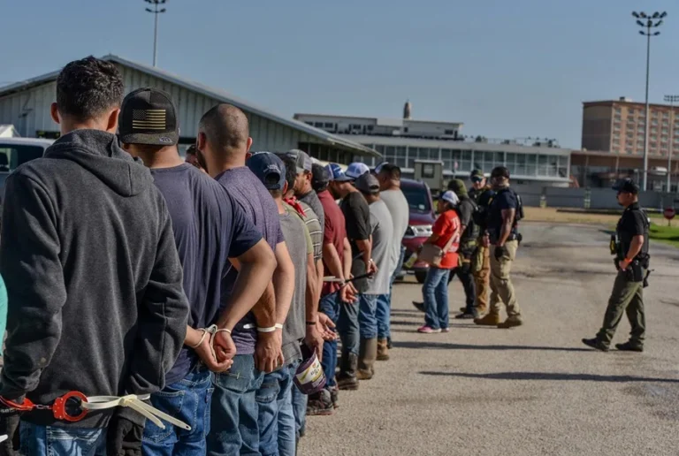 Megaoperativo de ICE en Houston