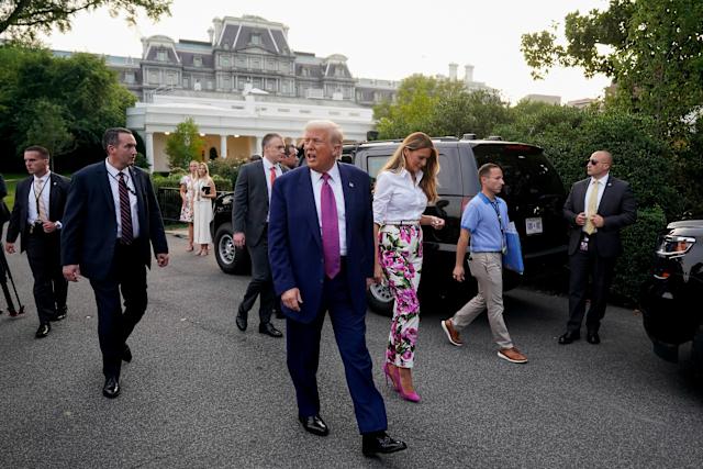 Trump militariza Washington