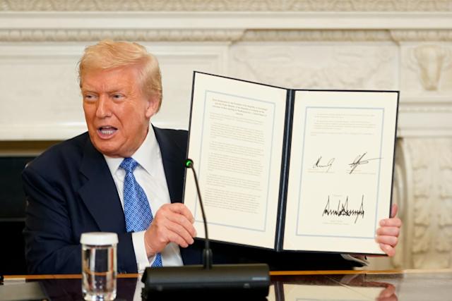 Trump para ampliar su poder en la policía de D.C.