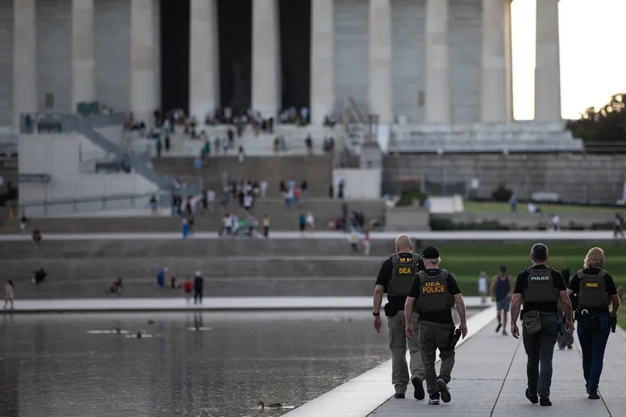 Washington bajo control federal: 400 arrestos en solo siete días