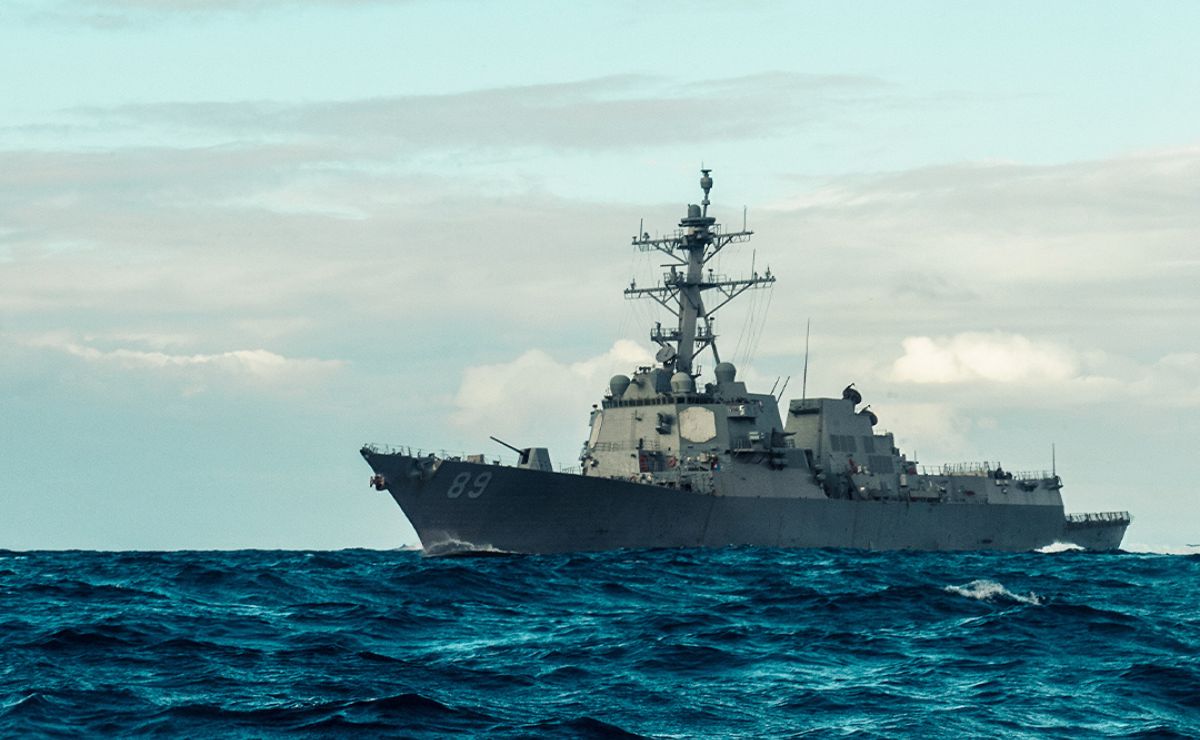 así es el operativo en el Mar Caribe