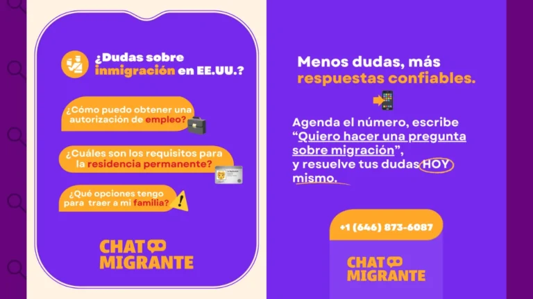 ¿Cómo funciona ChatMigrante, la IA que ayuda a migrantes en WhatsApp?