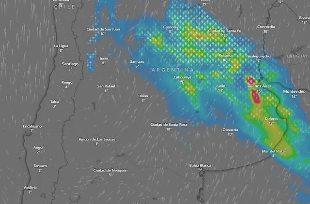 ciclogénesis y por qué preocupa en Argentina
