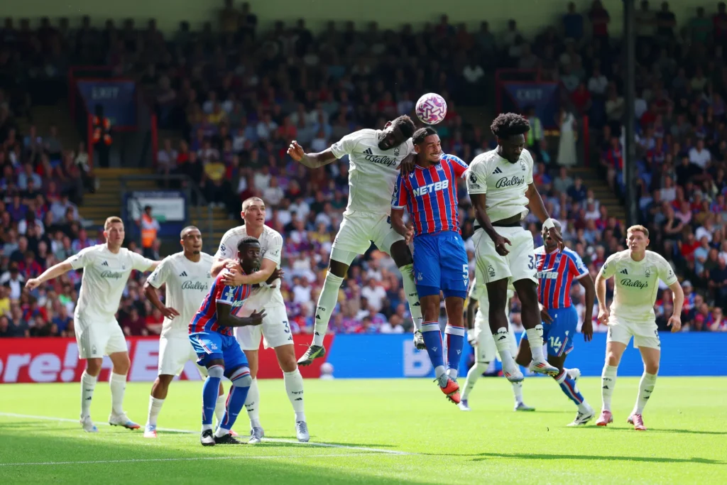 Crystal Palace y Nottm Forest empatan por segunda vez en esta temporada