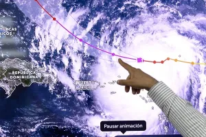 estados en riesgo por el huracán Erin