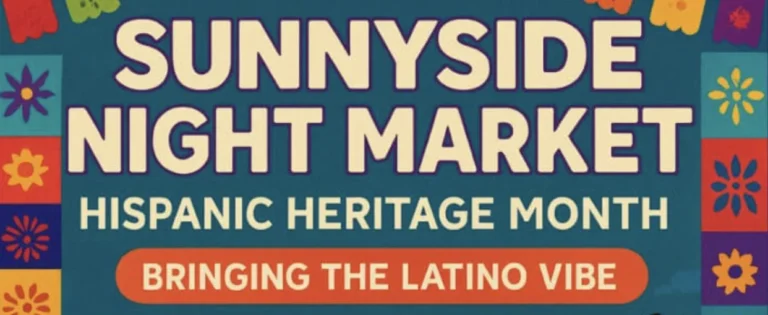 Música, sabores y cultura latina iluminan el Sunnyside Night Market en Queens