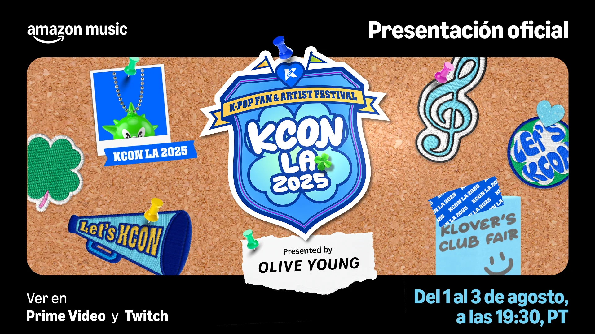 Amazon Music transmitirá en vivo la KCON LA 2025