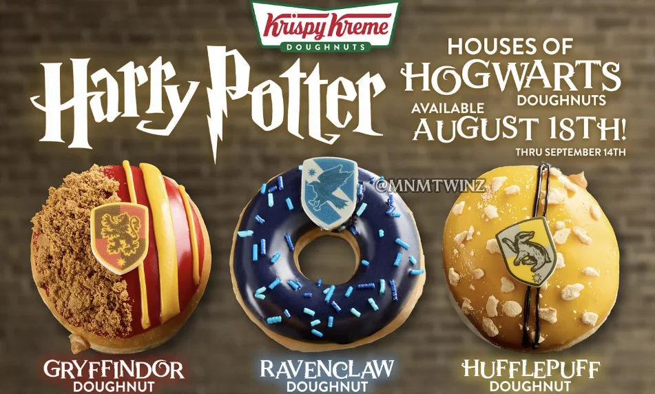 Krispy Kreme lanza donuts inspirados en Harry Potter