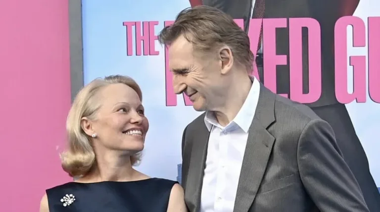 Confirman romance entre Pamela Anderson y Liam Neeson