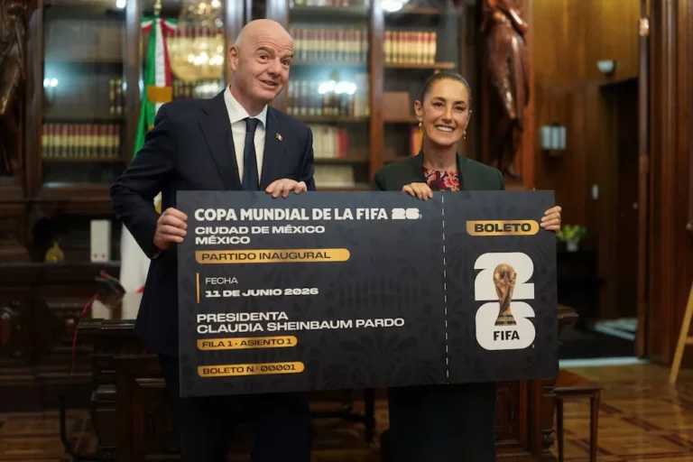 Sheinbaum anuncia que regalará el primer boleto del Mundial