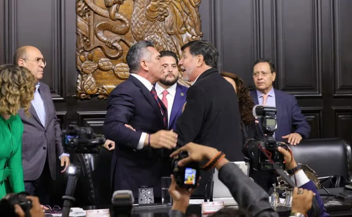 Moreno y Noroña protagonizan pelea en el Senado