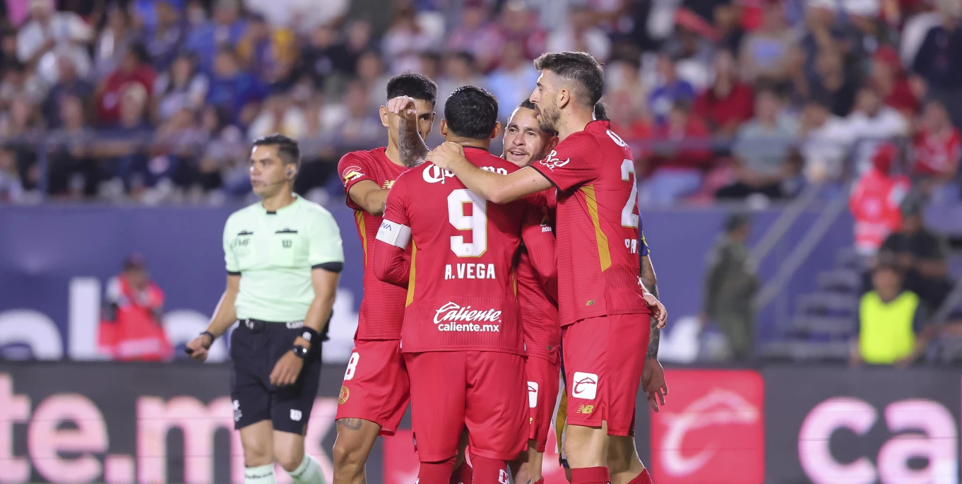 Atlético de San Luis cae 3-1 ante los diablos de Toluca