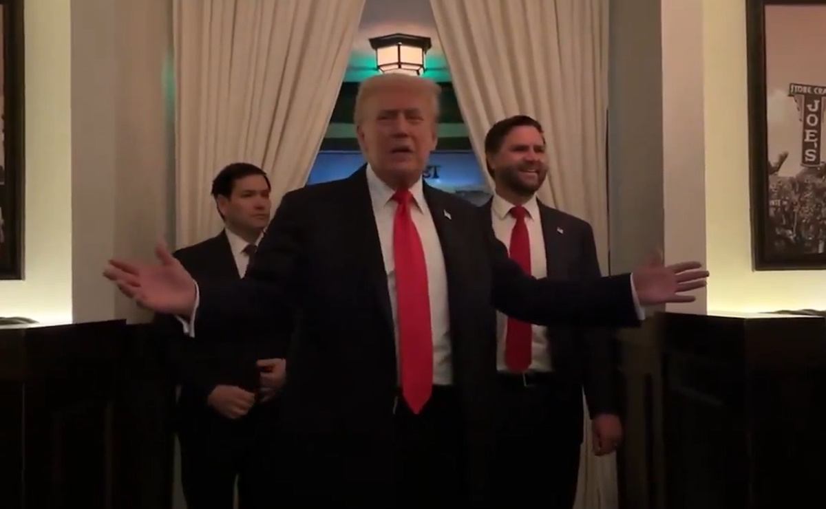 Abuchean a Trump en Washington