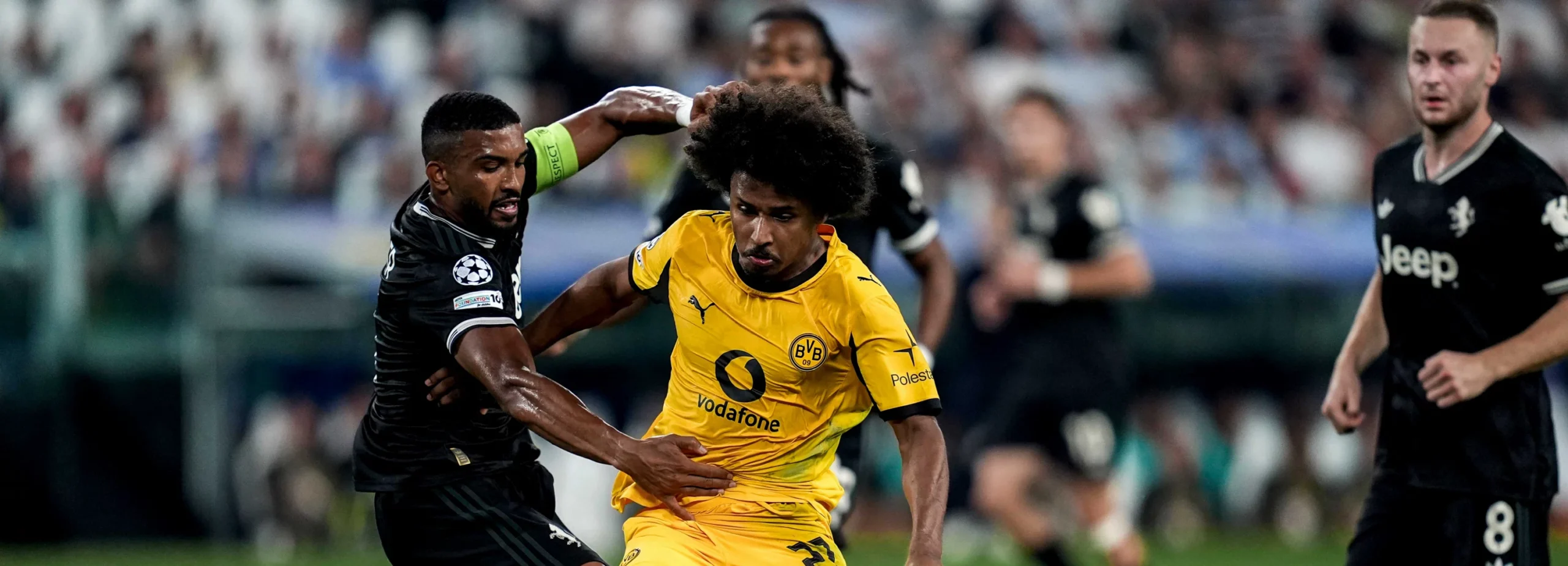 Dramático empate entre Juventus y Dortmund en la Champions