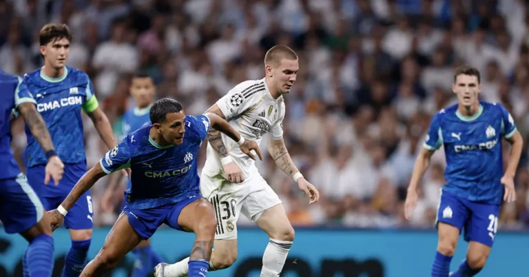 Histórico debut del argentino Franco Mastantuono en la Champions