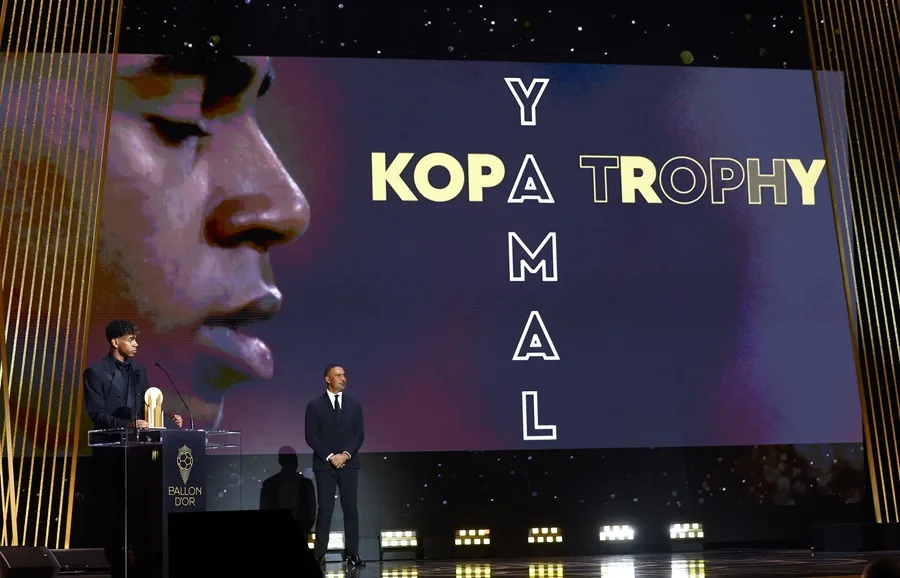 Lamine Yamal gana el Trofeo Kopa