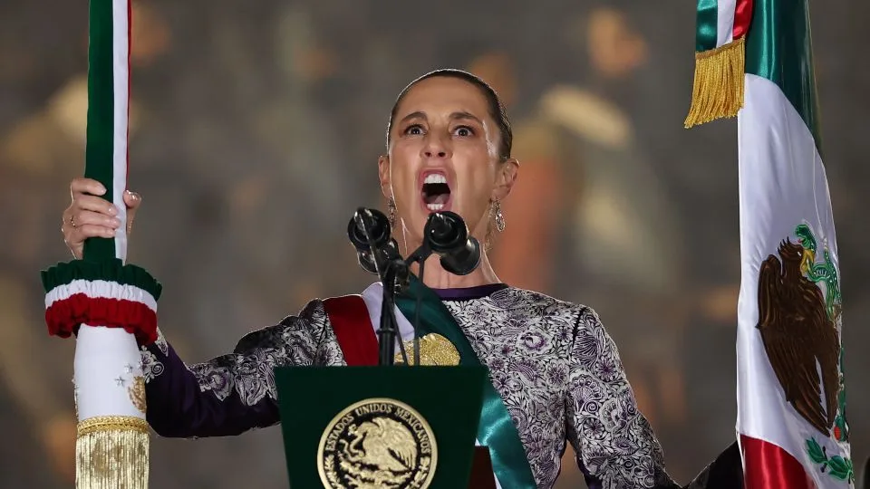 Sheinbaum dedicó el Grito de Independencia