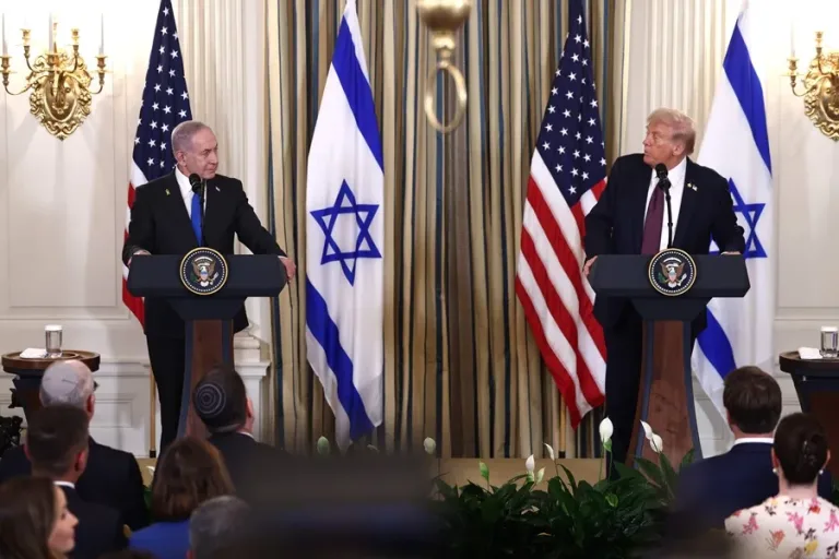 Trump recibe a Netanyahu en la Casa Blanca