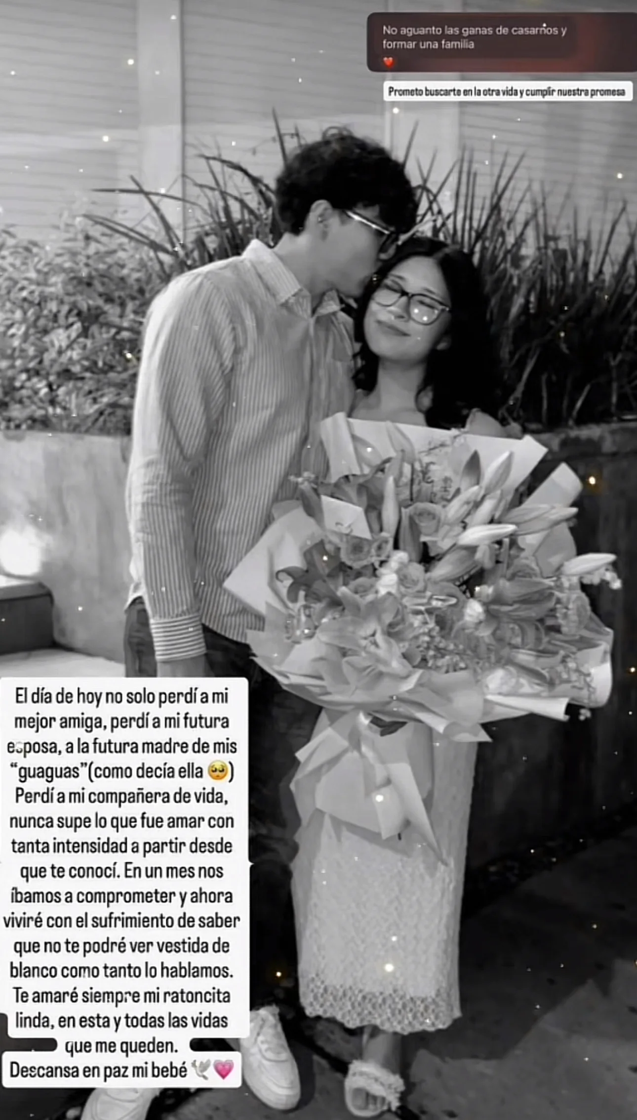Mensaje desgarrador de joven que perdió a su novia en la explosión de Iztapalapa