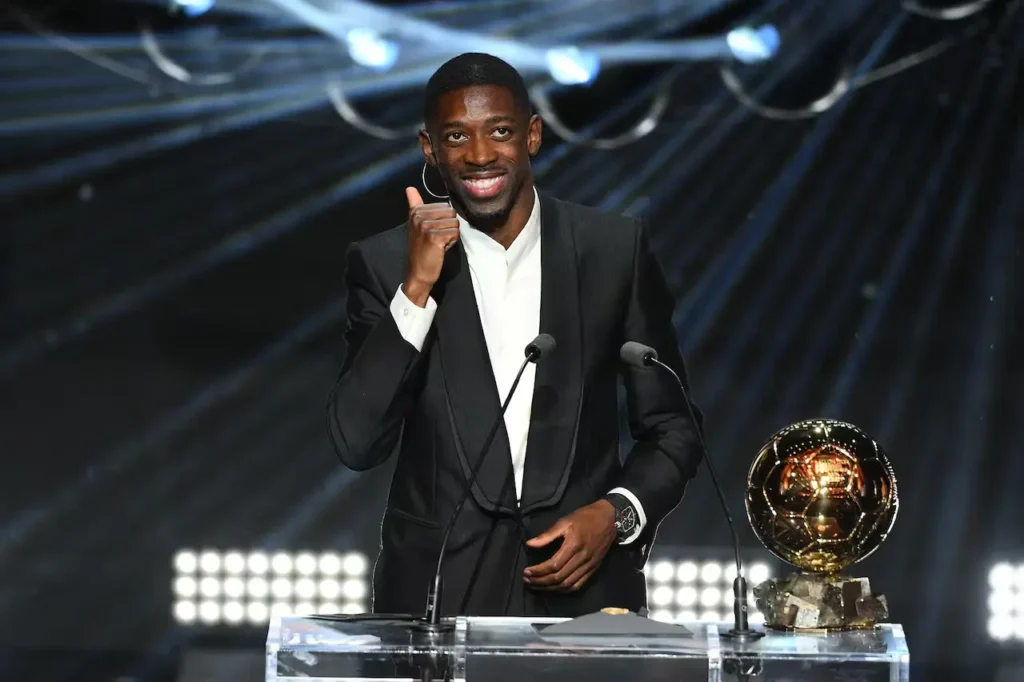 Ousmane Dembélé, ganador del Balón de Oro 2025