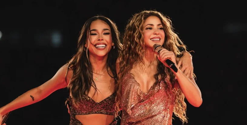 Shakira y Danna Paola se unen para su último concierto en CDMX
