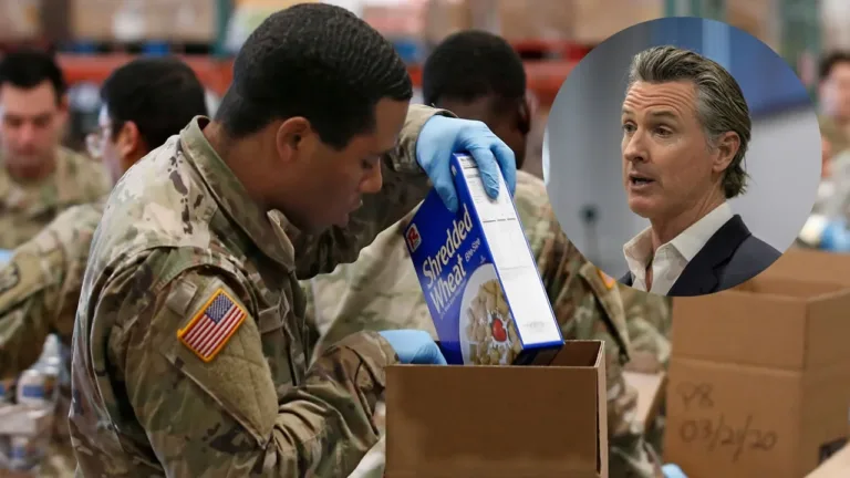 Guardia Nacional apoyará bancos de alimentos en California