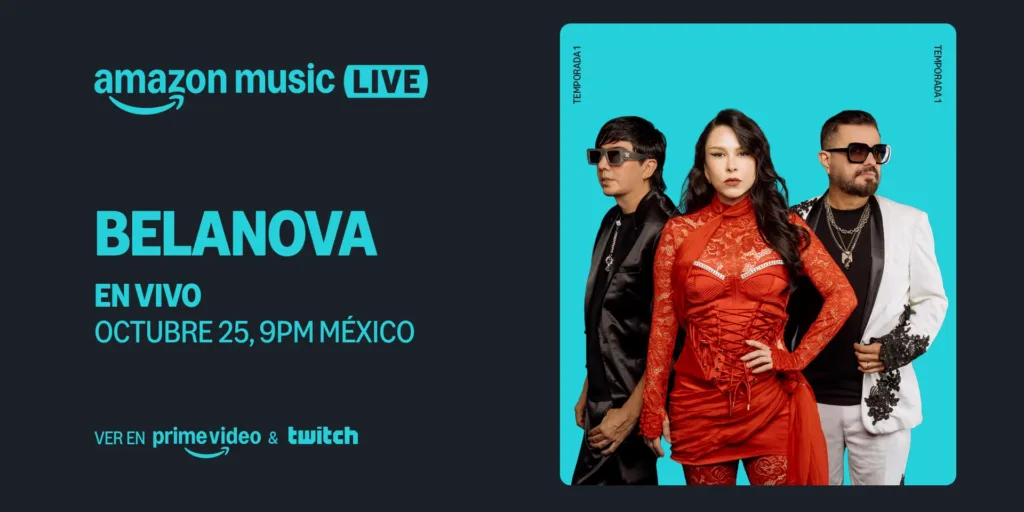 Belanova se suma al Amazon Music Live en México