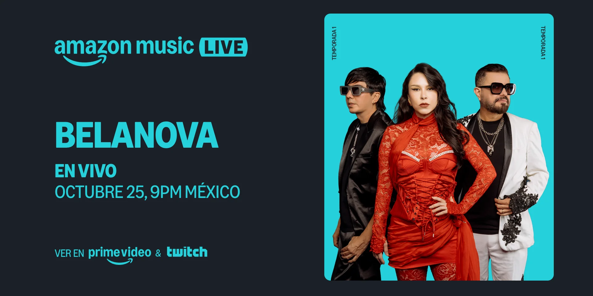 Belanova se suma al Amazon Music Live en México