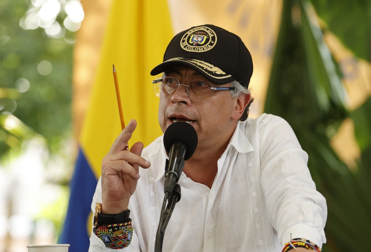 El presidente de Colombia, Gustavo Petro.