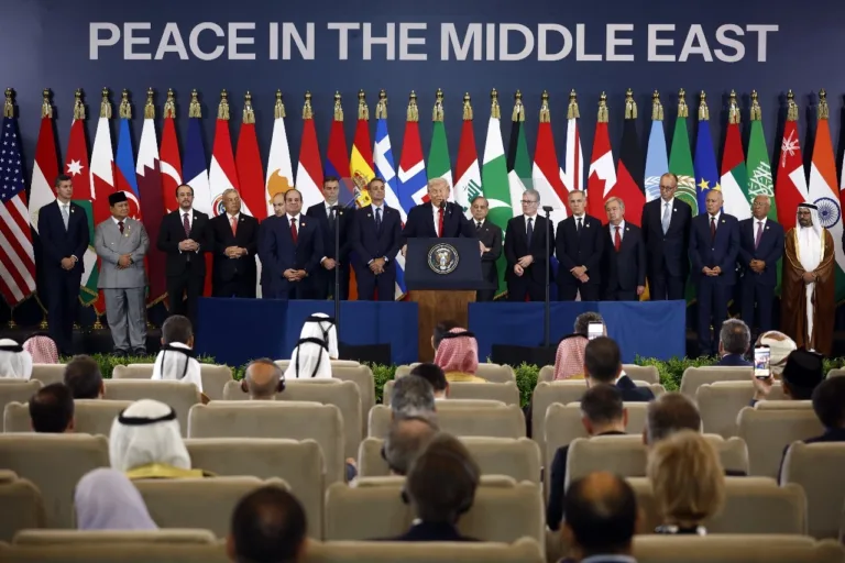 Conferencia en Oriente Medio donde Egipto, Donald Trump y Turquía firman la paz en Gaza.