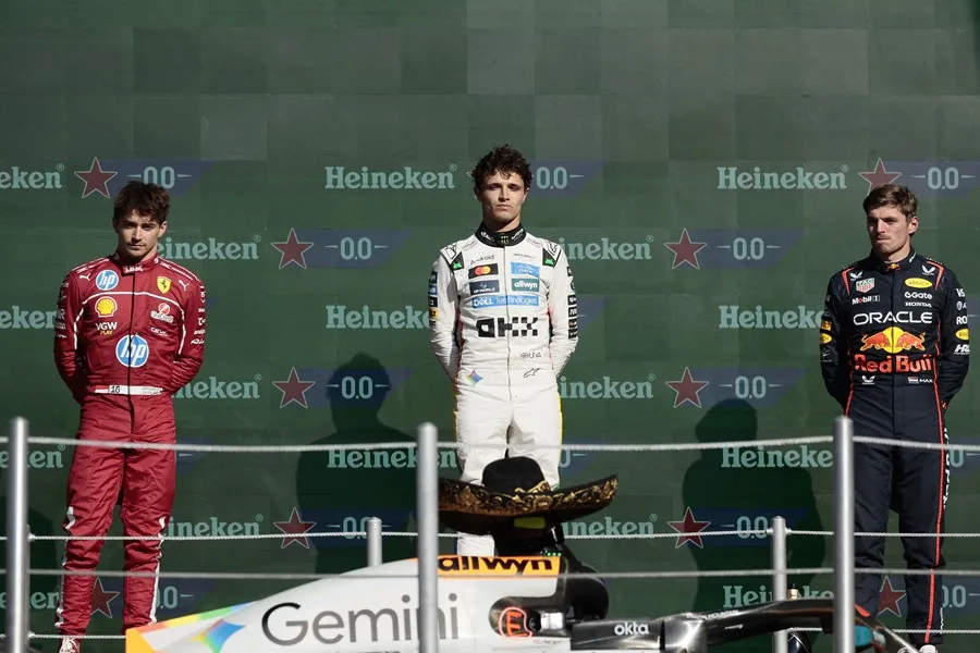 F1: Ranking de pilotos del GP de México