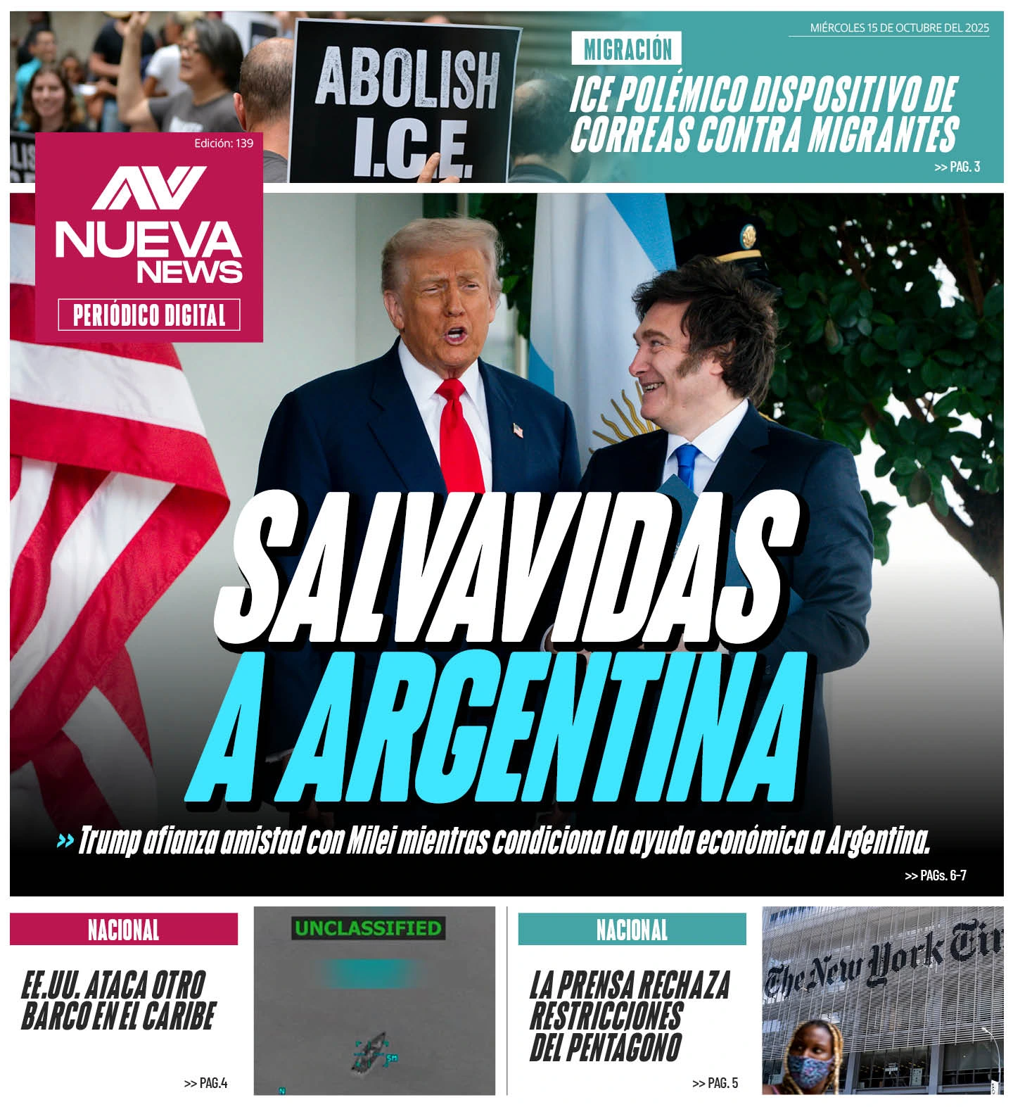 SALVAVIDAS A ARGENTINA