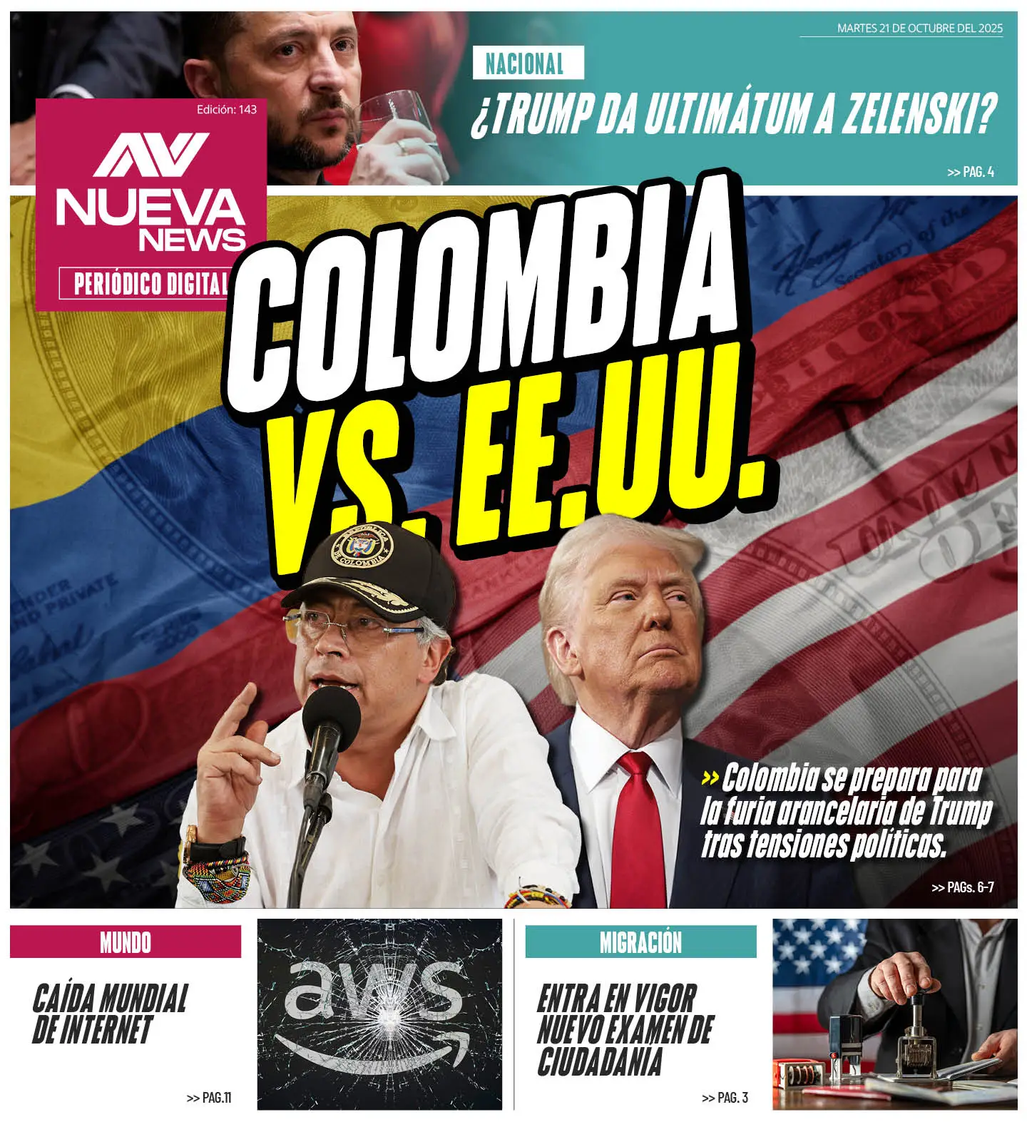 COLOMBIA VS. EE.UU.
