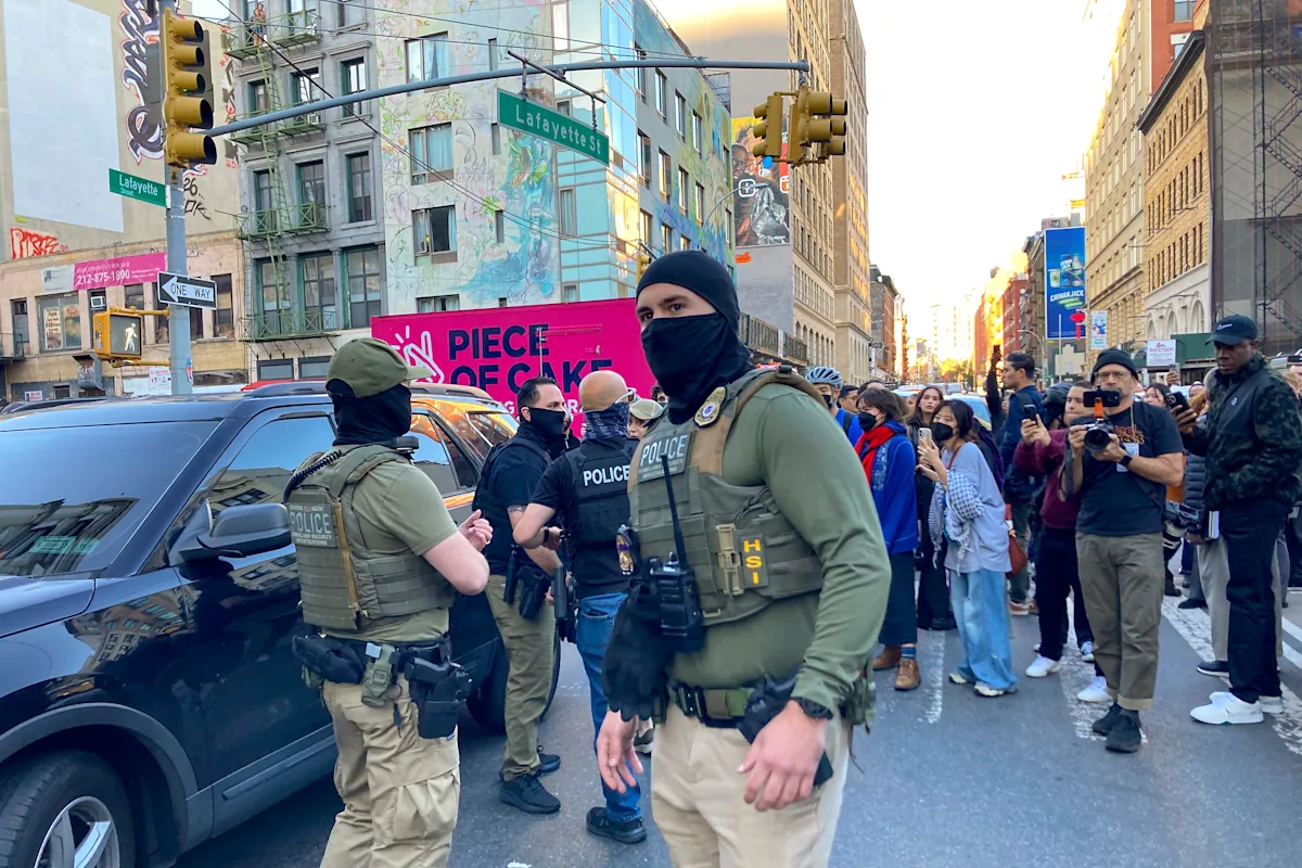 Protestas en Canal Street tras redada de ICE; hay 14 detenidos