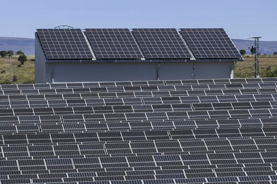Paneles solares de energía limpia