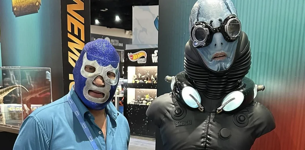Blue Demon Jr., de 59 años de edad, es uno de los personajes más representativos y respetados de la lucha libre contemporánea.