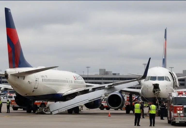choque de aviones Delta en NY