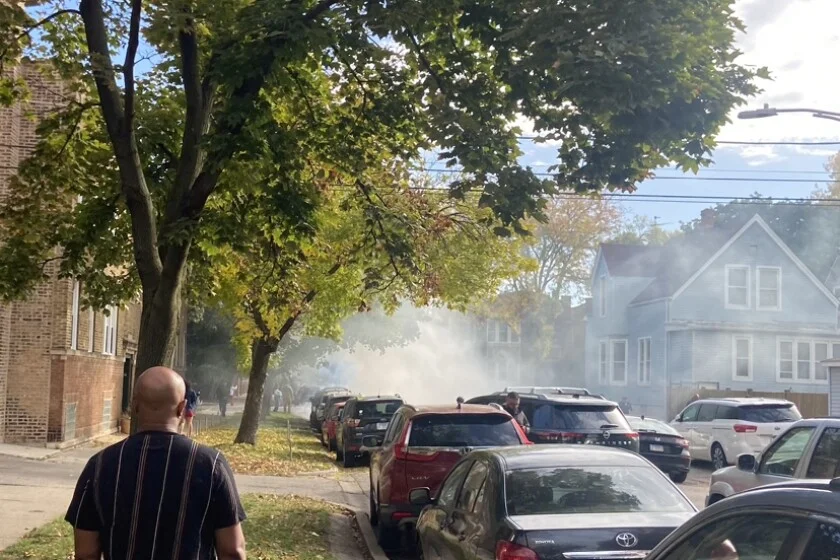 Chicago: ICE gasea a niños en fiesta de Halloween