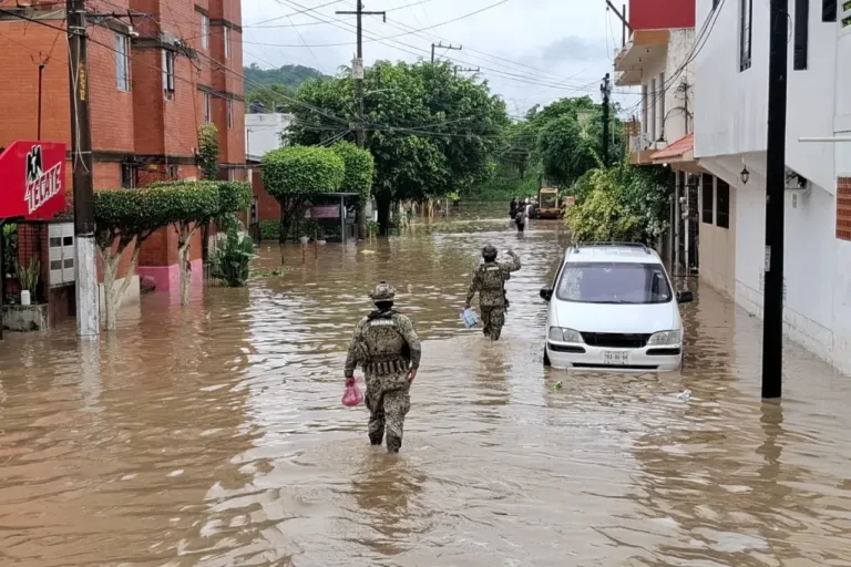 Tragedia en México: lluvias dejan más de 20 muertos